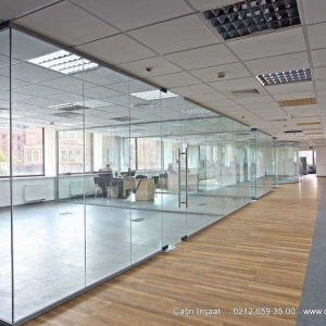 glass office partition systems