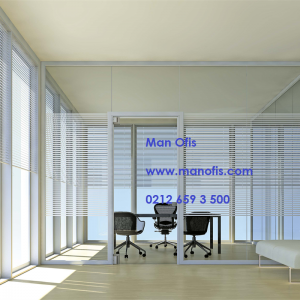 glass partition wall