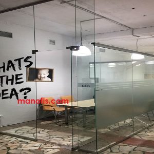 glass partition models price