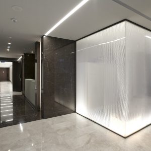 glass partition
