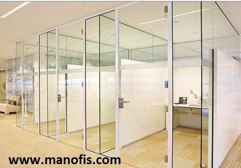 glass partition is aesthetic