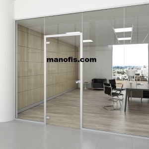 office partition door installation